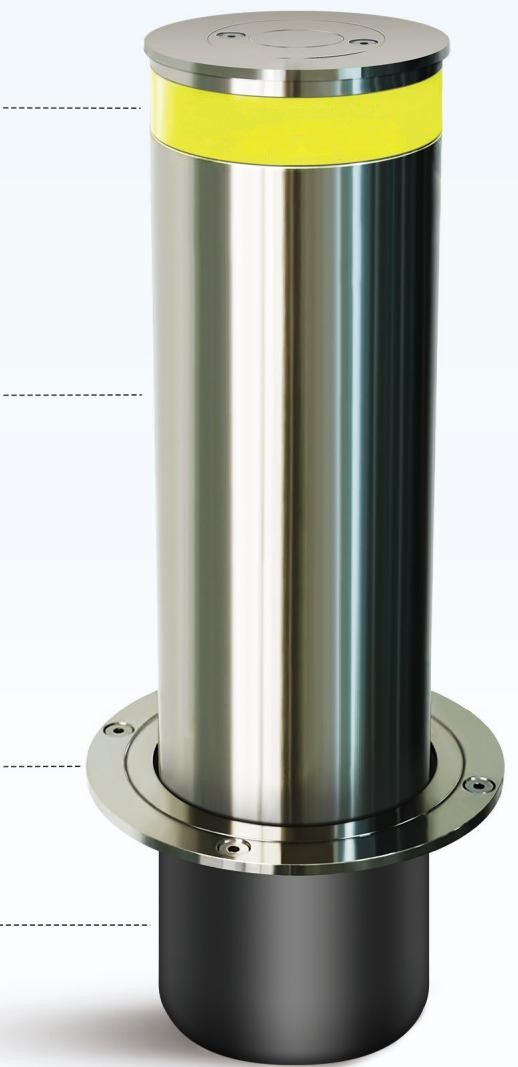 Fixed Anti-Collision Column